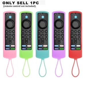Glow-in-the-Dark Silicone Remote Control Case Cover for Fire TV, Ergonomic Design, Comfortable Grip, Durable and Lightweight