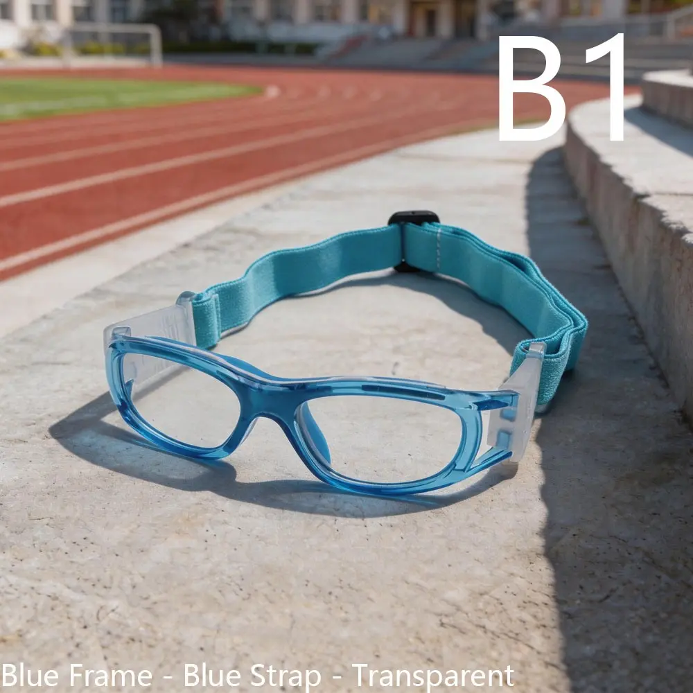 High Impact Resistance Durable Basketball Sports Goggles, Outdoor Ball Playing Protective Eyewear, Anti-Collision and Anti-Fall Safety Glasses