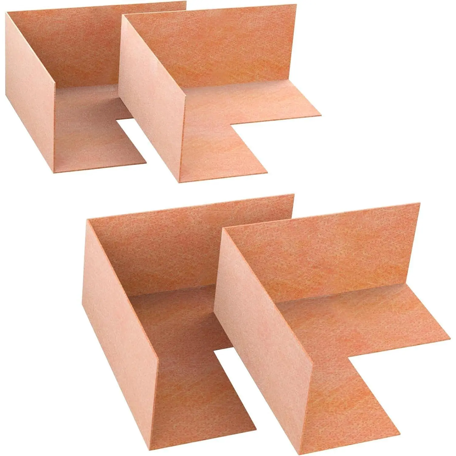 4 Pack Waterproof Membrane, Seamlessly Fits Corner, Waterproofing Membrane for Bathroom Shower Steam Room Toilet Kitchen