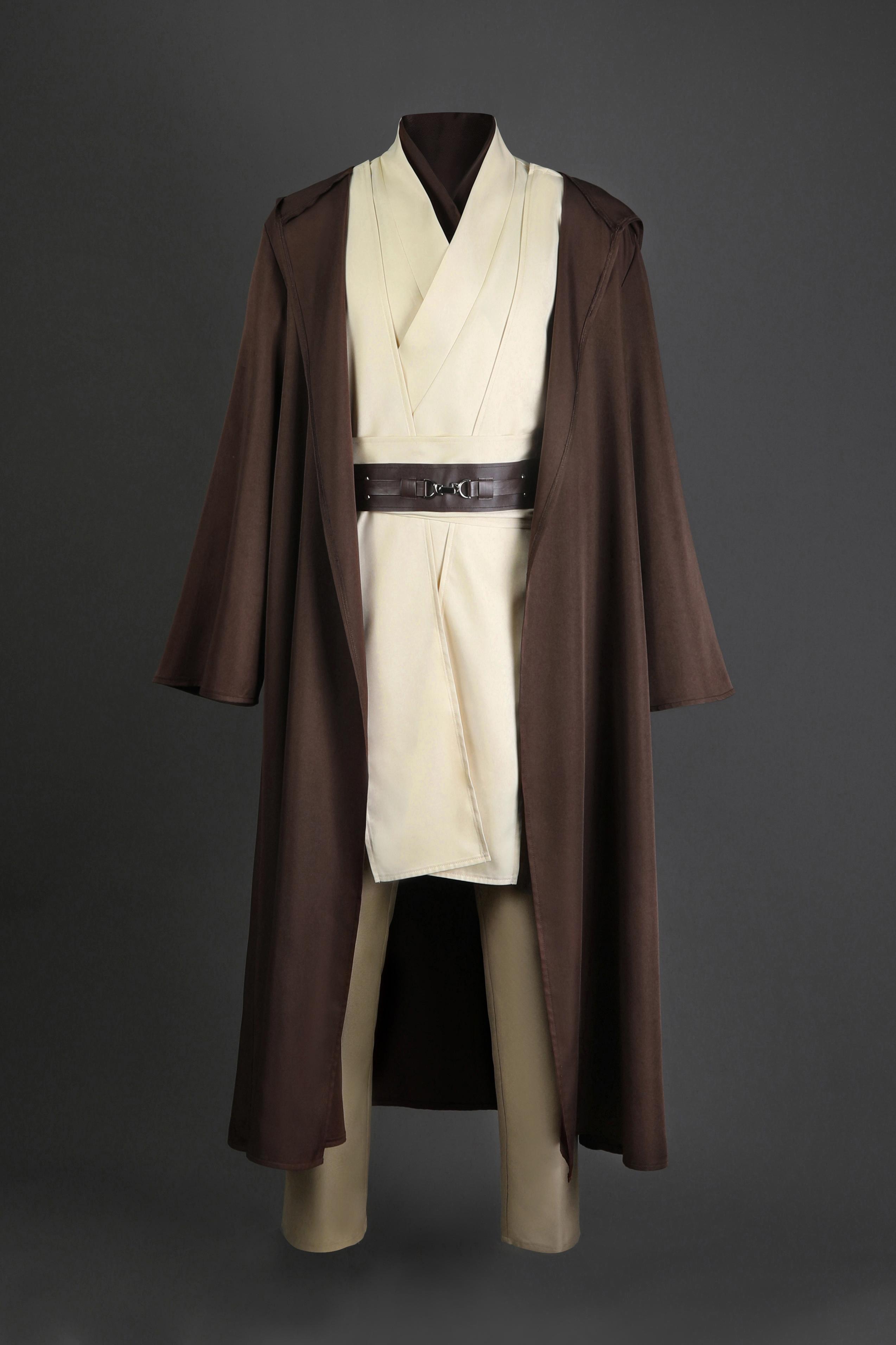 Anakin Cosplay Obi Costume Wan Knight Disguise Adults Men Clothing Disguise Halloween Carnival Part Suit