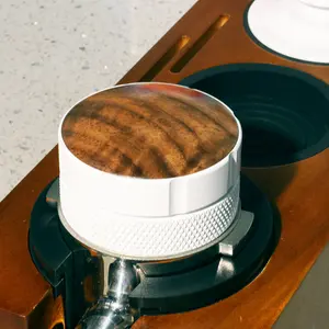 304 stainless steel Italian coffee distributor and tamper 51/53/58mm universal adjustable tamper set