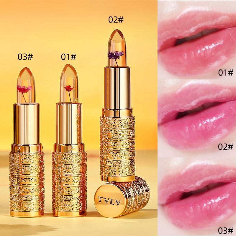 Long-Lasting Color-Changing Lipstick, 1 Box Moisturizing Lipstick, Glossy Lip Glaze Stick, Plumping Lip Oil Lipstick for Girls & Women #TOP PICKS