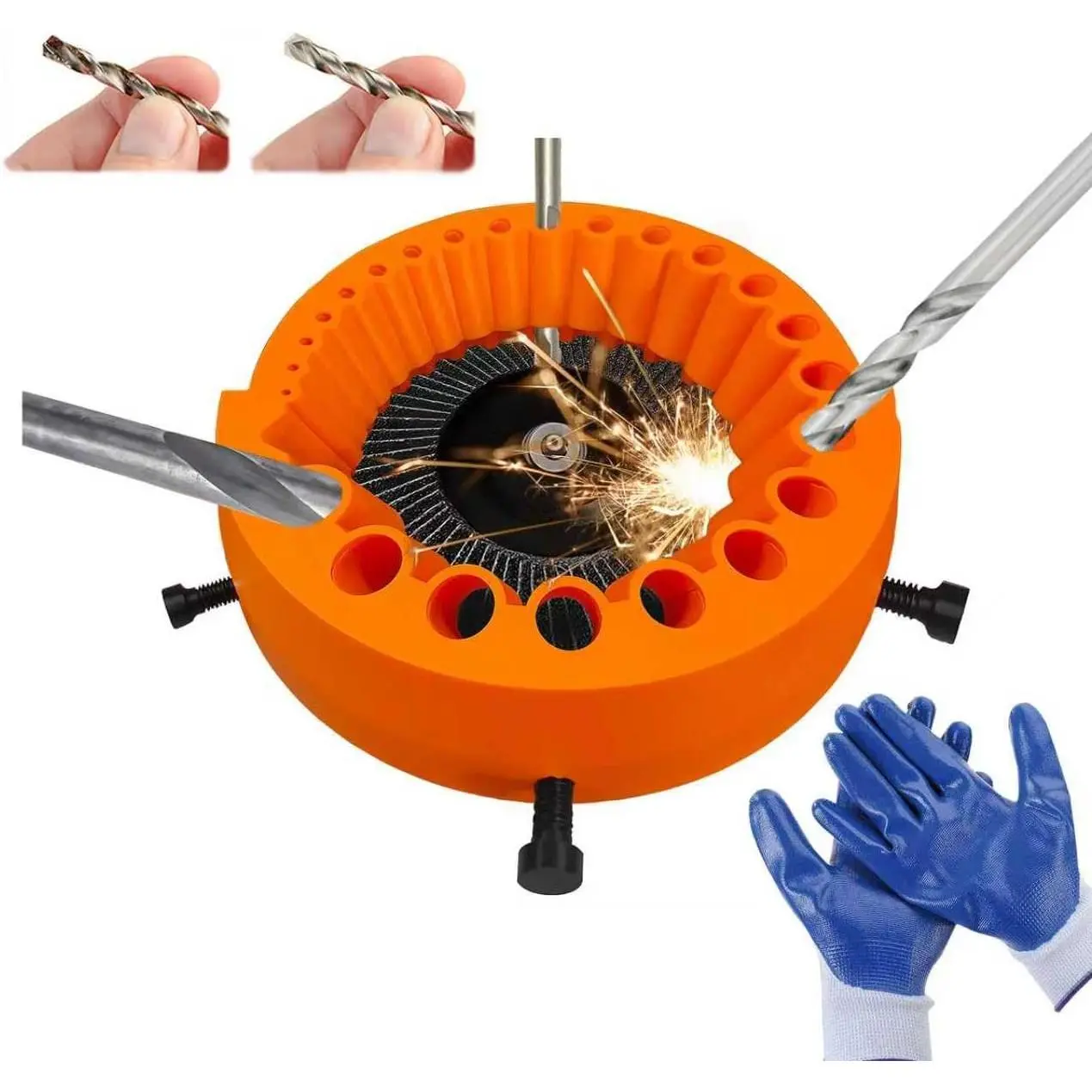 Bit Sharpener, Bit Sharpening, Guide Tool, 2-13mm,for 125 Mm