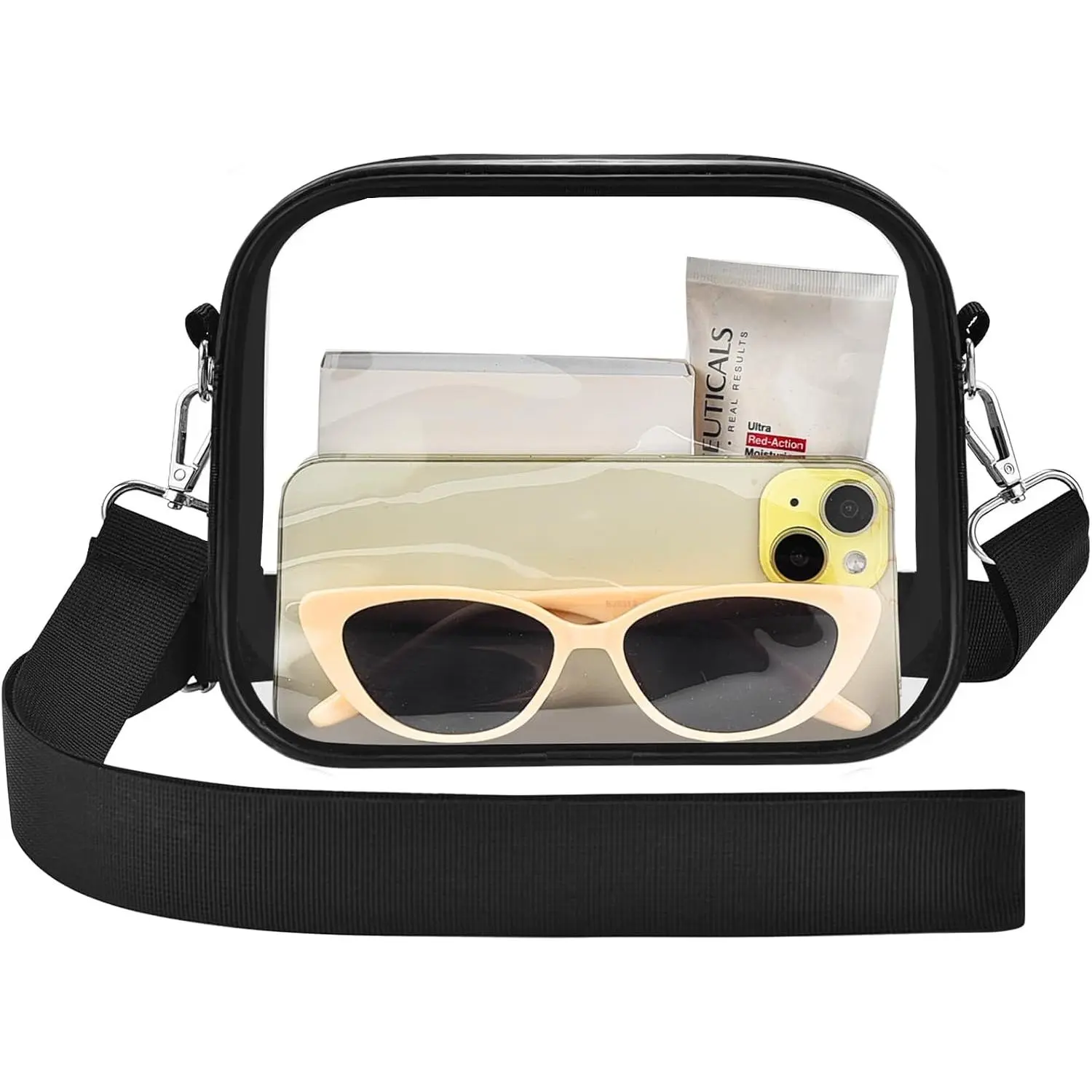 Clear Bag for Stadium Events Approved  Fan Handbags &Purses | Mini Small Clear Purse Stadium Bag for Concert  Festival