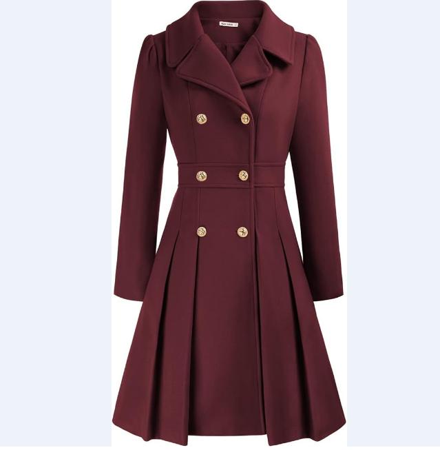 VVZ 2026 Spring New Arrival Women’s Simple Button-Up Long Coat – Classic Lapel Design with Pockets, Easy Everyday Outerwear for Autumn and Spring