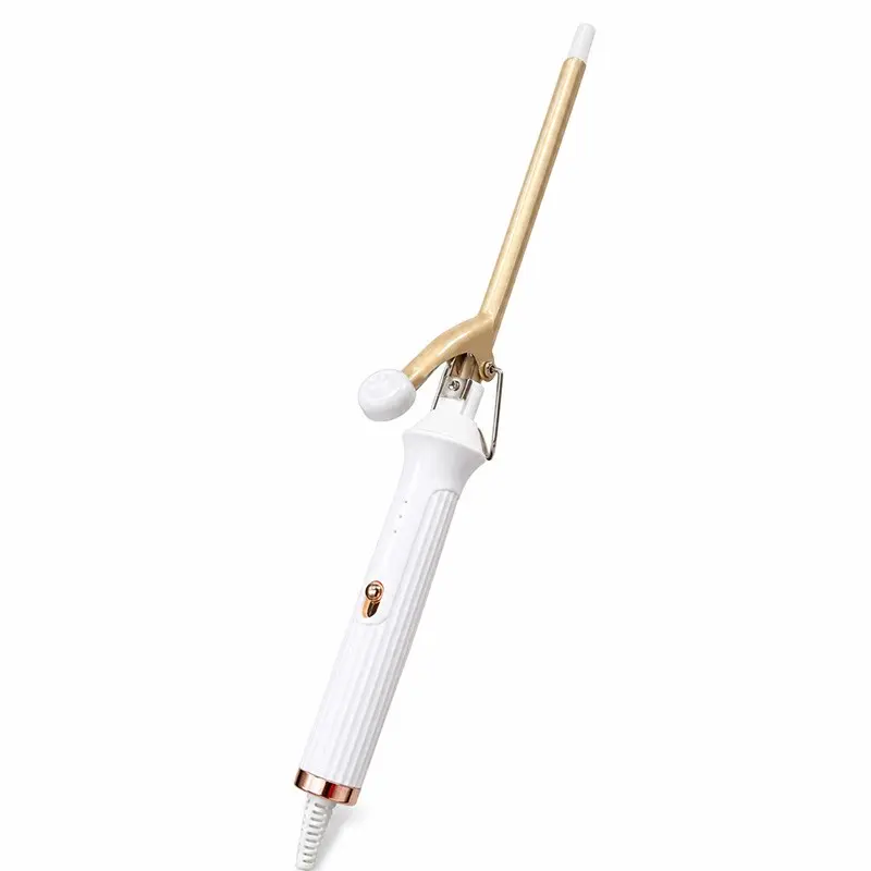 9mm Barrel Curling Iron for Tight Curls & Perm Look, Mini Ceramic Curling Wand for Short and Long Hair, Easy Daily Styling, Hair Styling Tool