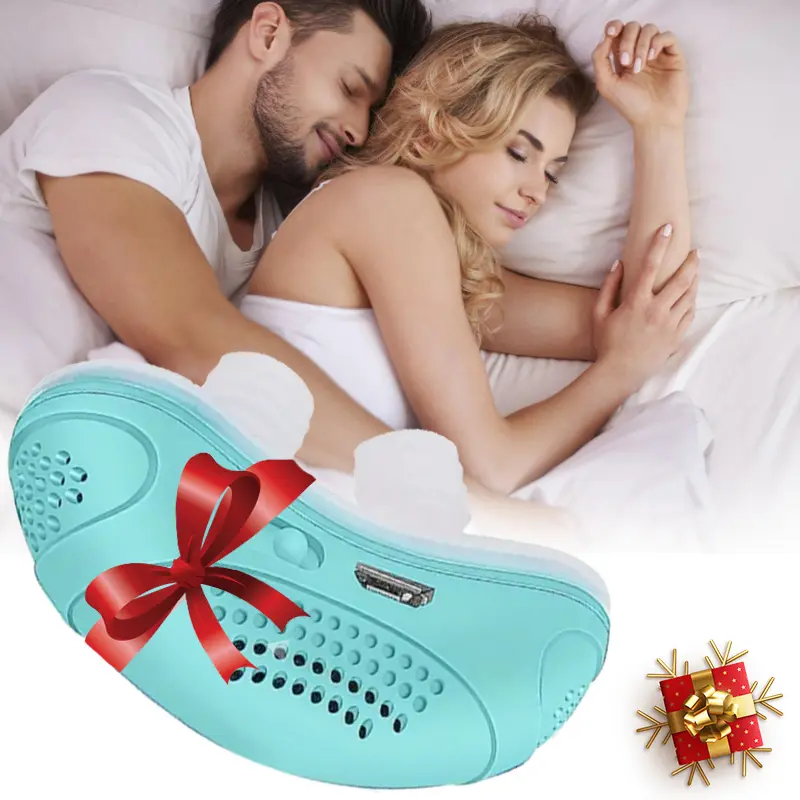 New Electric Anti-Snoring Device, Mini Travel Ventilation Microholes, Unisex Snoring Solution, Suitable for All Nose Types