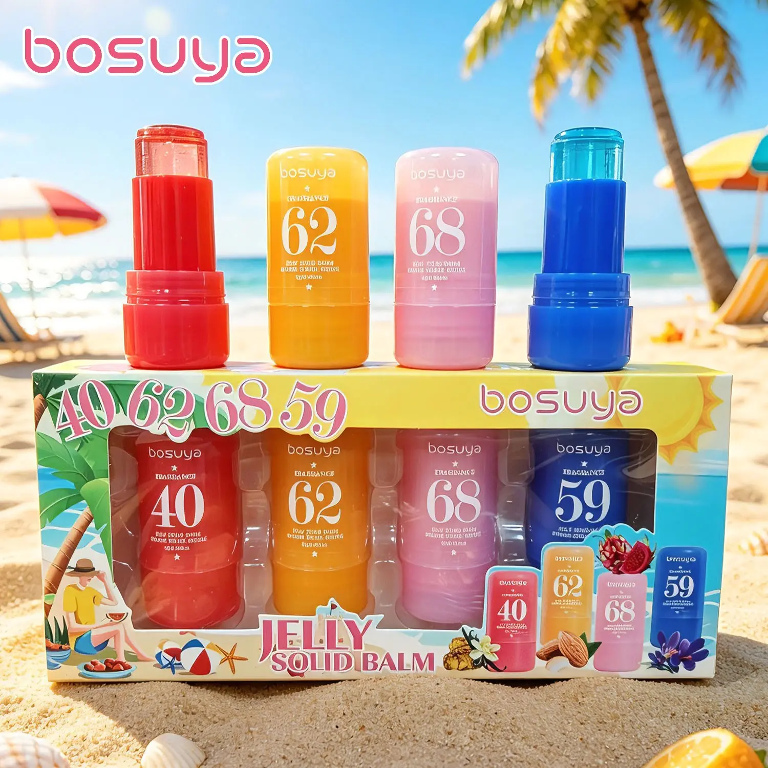 Digital Solid Perfume Set Box Portable and Convenient Features Premium Light Daily Use Fragrance Ensemble Set Ideal for On-The-Go Use Enhance Your Aroma Experience Captivating Fragrance