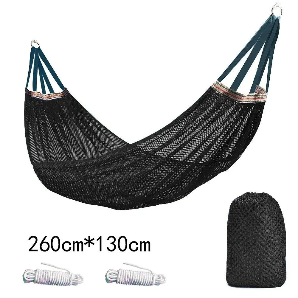 Outdoor Hammock, Durable Thickened Nylon Hammock, Multifunctional Hammock for Garden, Beach and Relaxation, Outdoor Hanging Bed