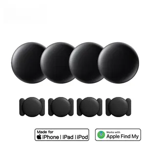 gps locator  4Pack GPS Tracker Strong Magnetic Car Vehicle Tracking Anti-loss Positioning Device Car Locator work with Apple Find My APP