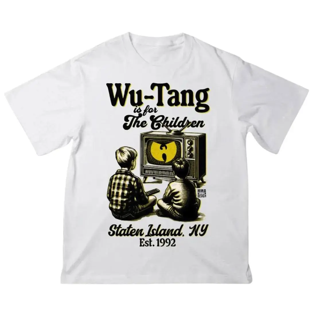 Vintage Hiphop Clan  Tee, Streetwear, Sportswear, Y2K, Womenswear Menswear Casual Top