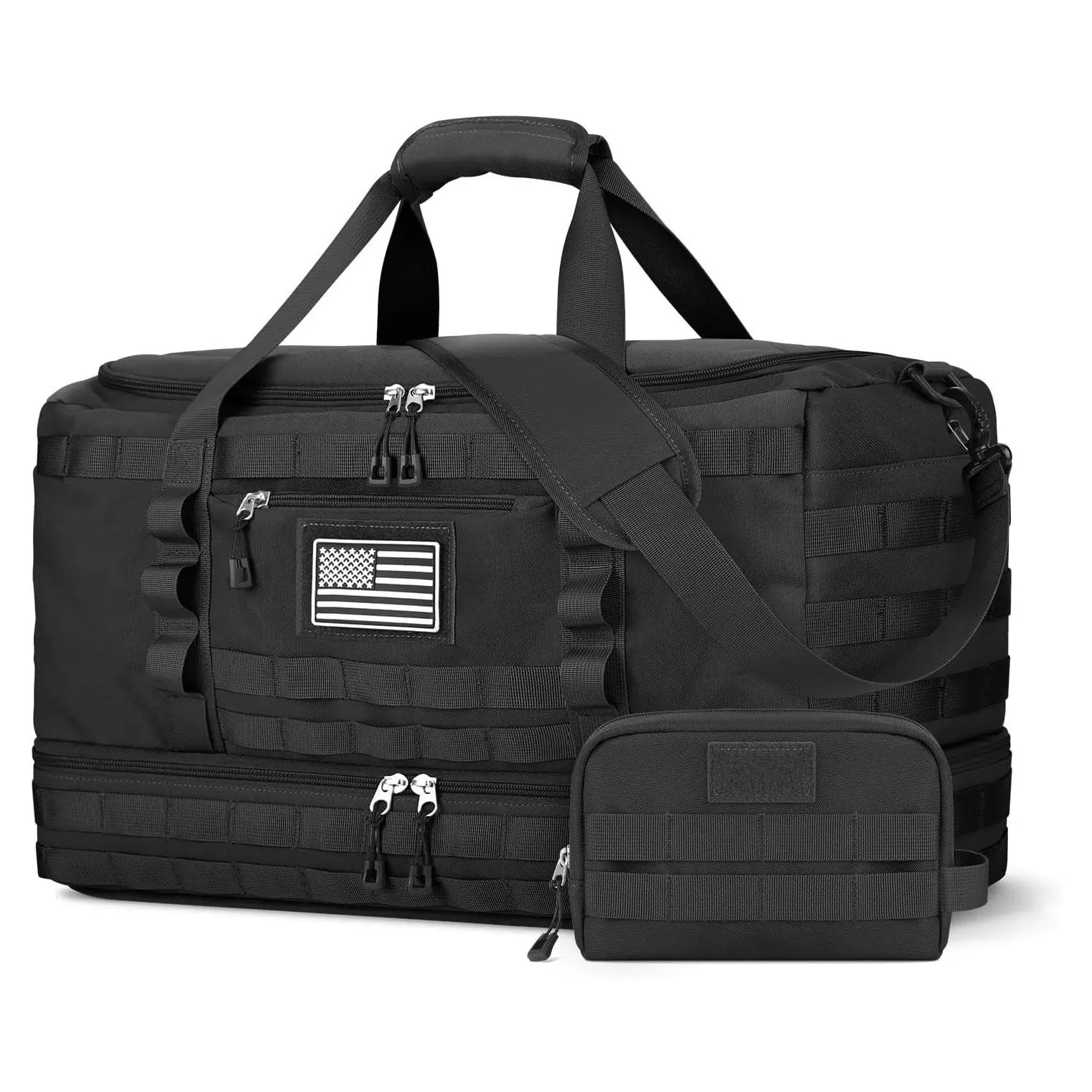 Gym Duffel Bag for Men and Women, 22x14x9 Airline Approved Carry-On Luggage, Travel Weekender Overnight BagGift