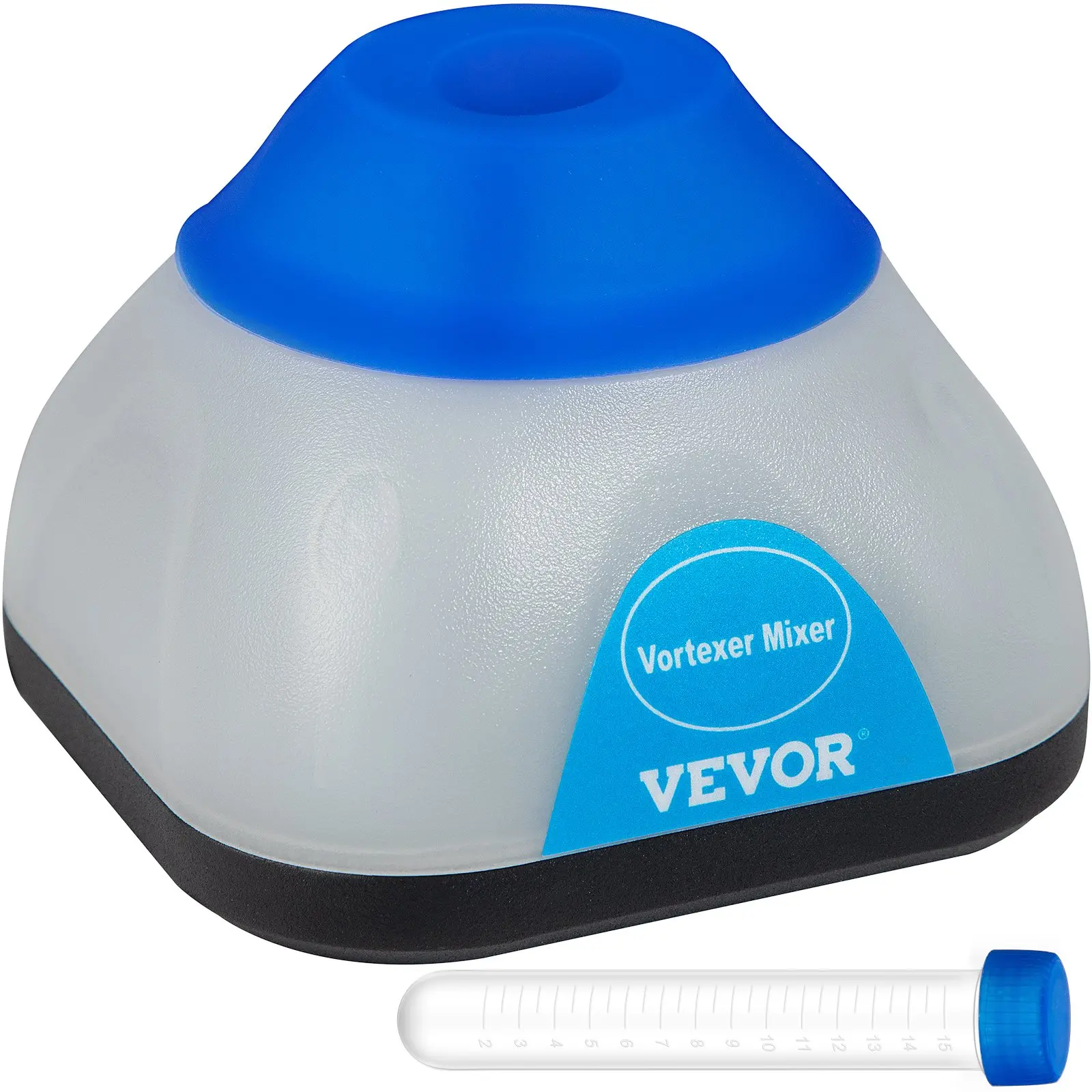 【Summerfinds】VEVOR Vortex Mixer, 3000rpm Mini Vortex Mixer Shaker, Touch Function Scientific Lab Vortex Shaker, Mix Up to 50ml, 6mm Orbital Diameter for Test Tube, Tattoo Ink, Nail Polish, Eyelash Adhesives, Pain