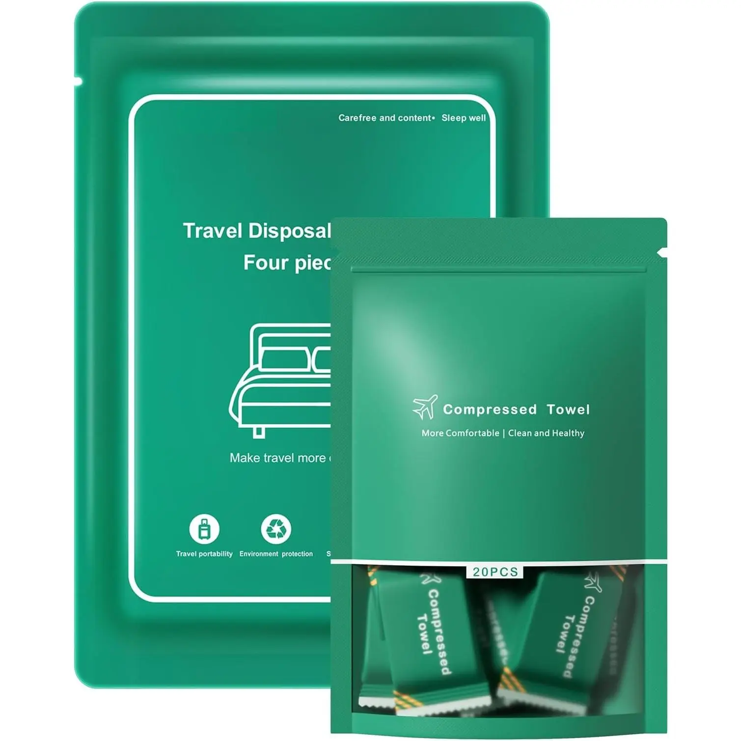 1 Pack With 20pcs Towels