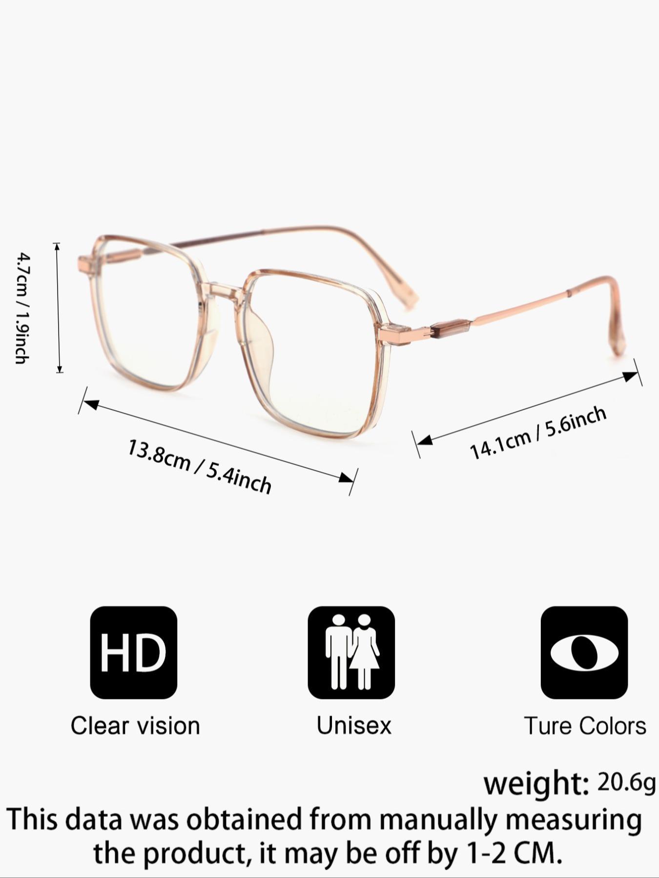 Fashionable Women's Classic Photochromic Sunglasses, Square Frame, Plastic Material, Casual Style, Ideal for Daily Travel