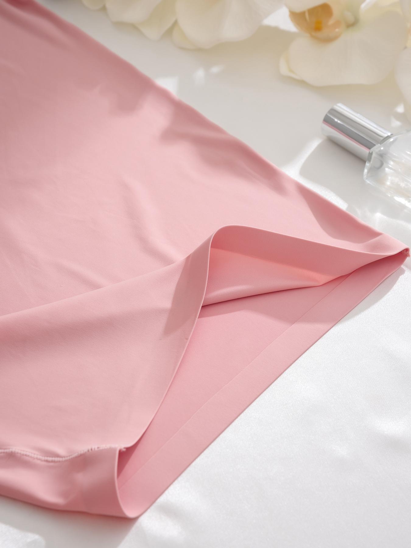 Women's Solid High Waisted Shapewear Shorts, Basic Minimalist Tummy Control Butt Lift Seamless Shaper, Comfy Breathable Shapewear Bottoms for Women, Clothing