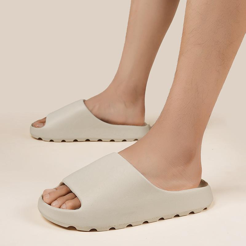 rosyclo Cloud Slides for Women Men - Ultra Soft Thick Sole Pillow Slippers, Non-Slip Lightweight Foam Slippers, Waterproof House Shoes for Shower & Beach.