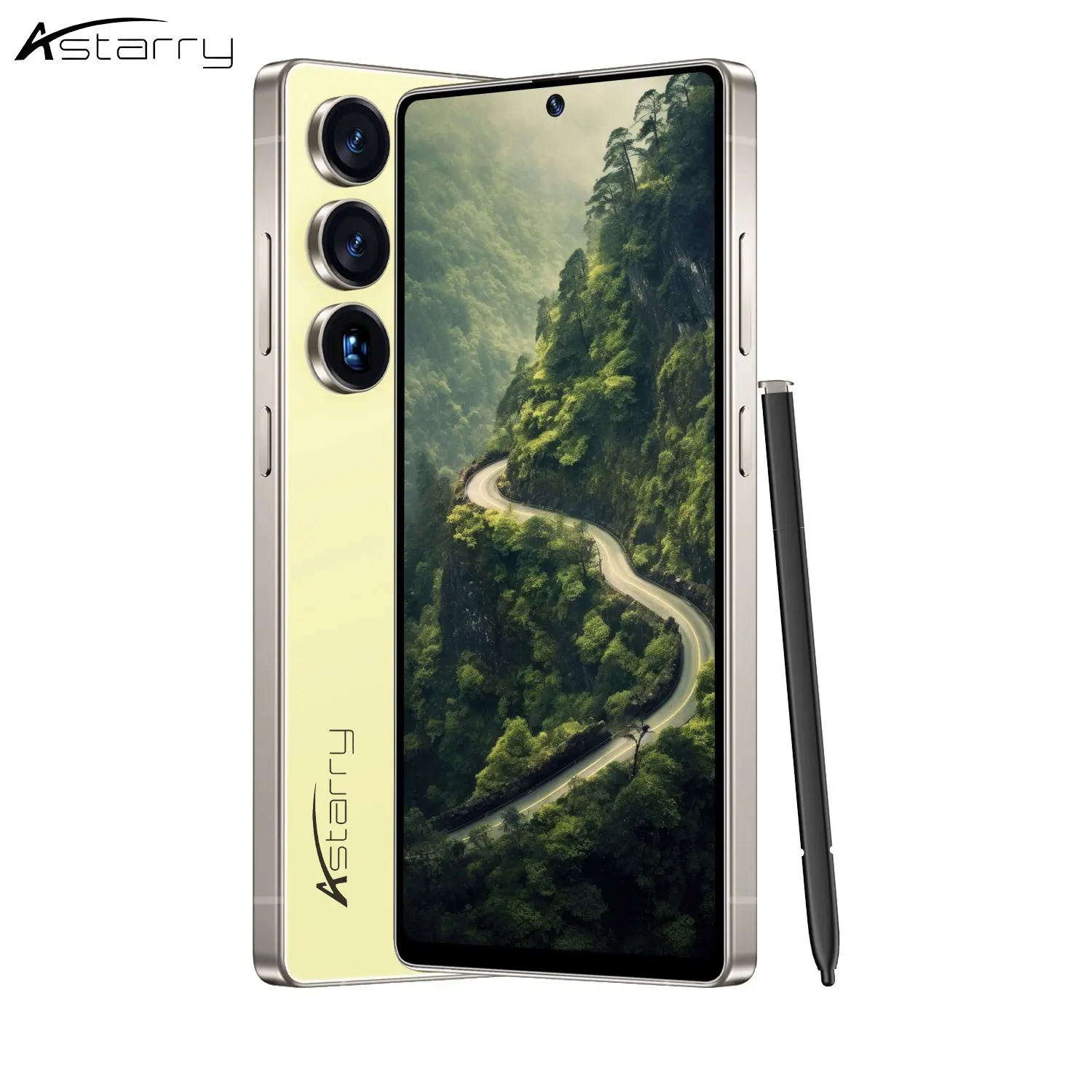 Astarry-25 Ultra Smartphone, Touchscreen Phone, Android Mobile Phone, 6.8-Inch HD Display, 4GB RAM+64GB ROM, 8+16mp Camera, Octa-Core Processor, Android 12, Dual Sim, Type-C Cable