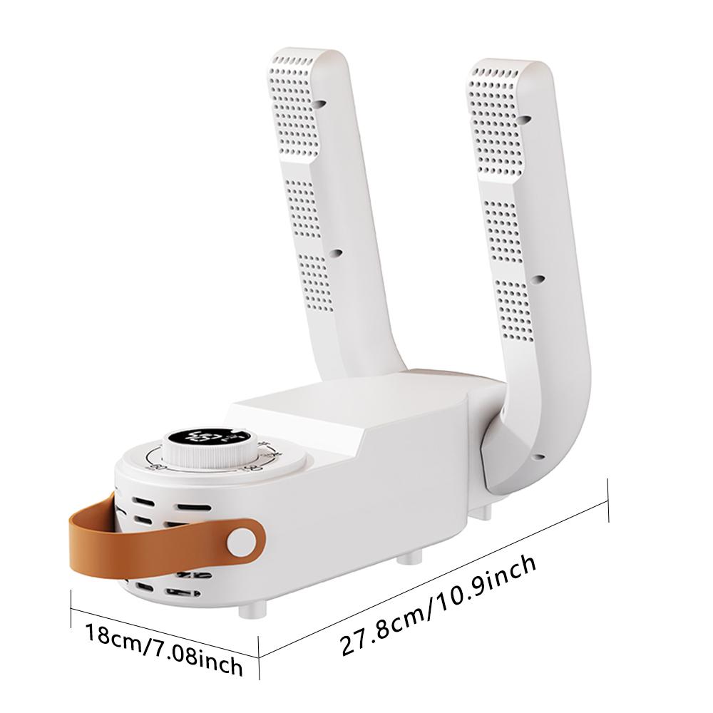 Foldable UV Shoe Dryer, Fast Hot Drying, Smart Temperature Control, Automatic Timer, Portable Home Deodorizer, Holiday Gift Idea