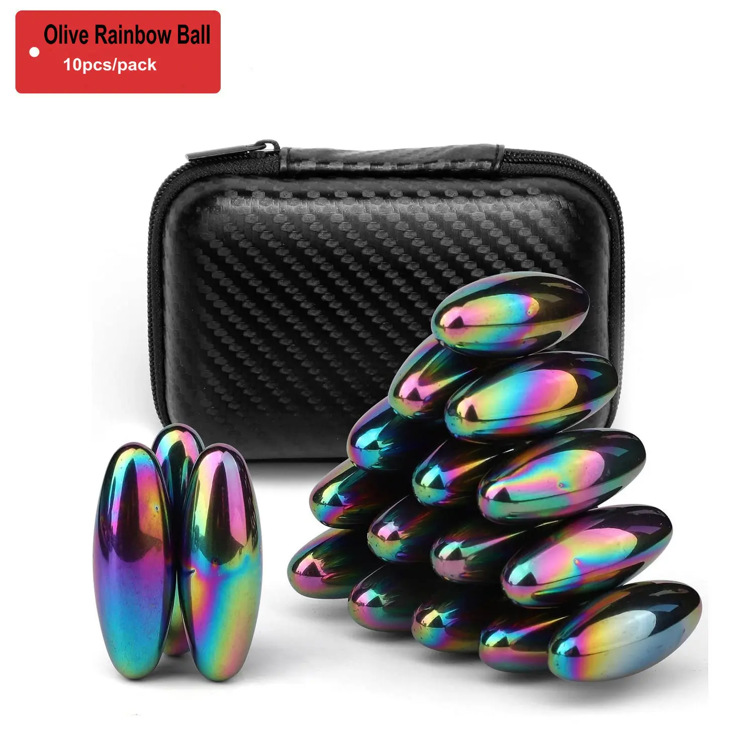 EDC fingertip spiral-shaped magnetic sphere, magnetic fingertip toy, iron body toy, suitable for adults, children, ADHD, self-diagnosis patients, relief from stress, manic anxiety, suitable for boys and girls, gifts, gifts, Magnetic Handheld Balls
