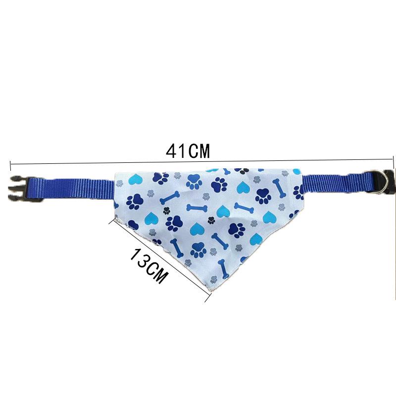 Pet clothing accessories, dog neck scarf, pet triangular bandana, dog accessories clothes Gold Plated Custom Collar shoes