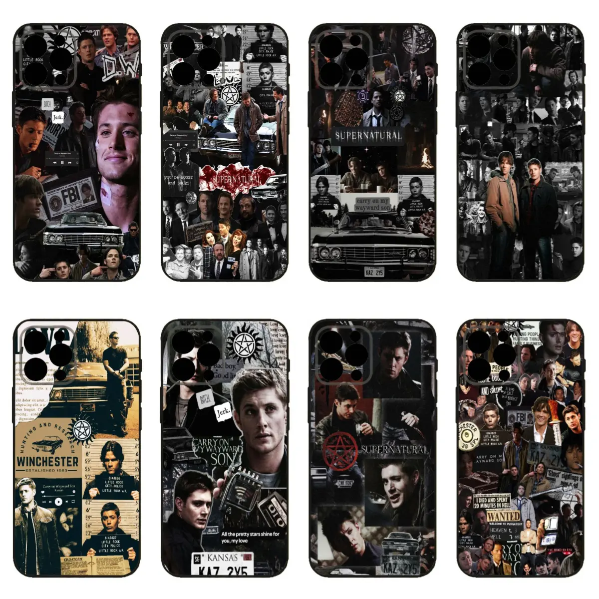 Supernatural Horror Halloween Cellphone Cases - Protective Cover Accessories for iPhone 12,13,14,15,16 Pro Max,16 Plus,17 Pro,17 Pro Max,17 Air - Ideal Holiday Gift for Him/Her