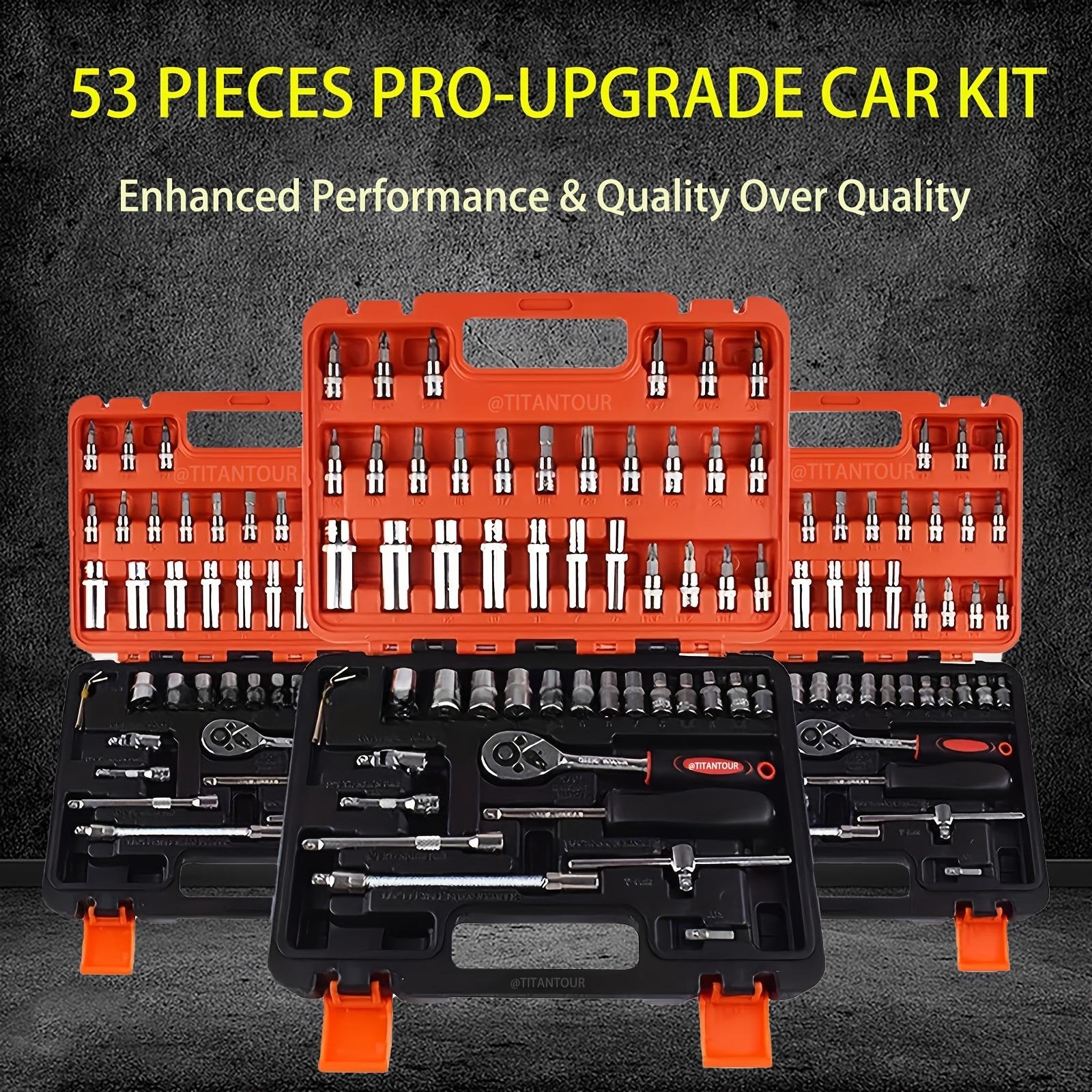 VEVOR Car Emergency Tool Kit Cordless Power Wrench Saw Battery Electric Tools Set