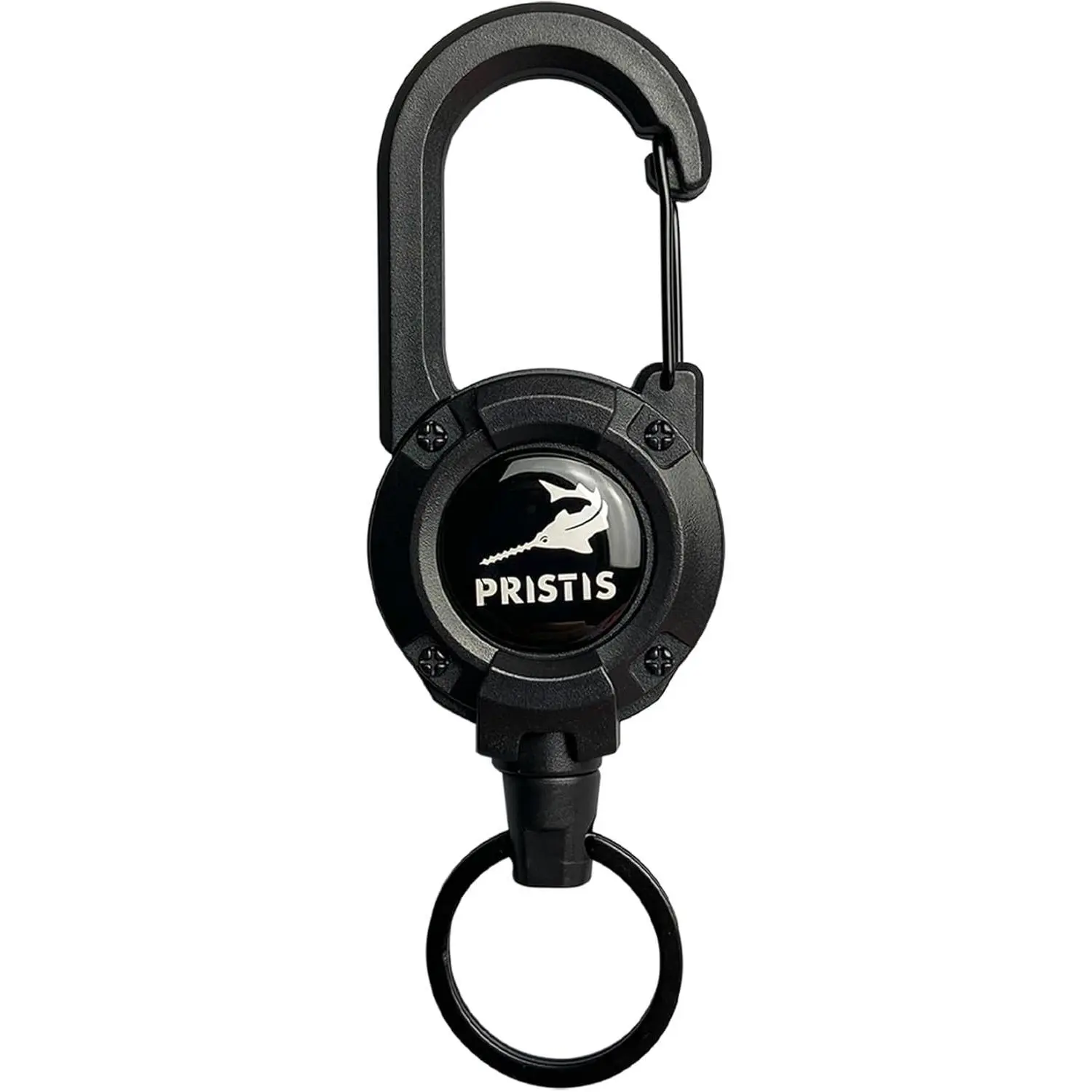 Heavy-Duty Retractable Zinger with 28-Inch Stainless Steel Cable, Saltwater Resistant Gear Keeper for Fishing Tools, 10 lb Capacity Tool Tether, Outdoor, Outdoor Gear