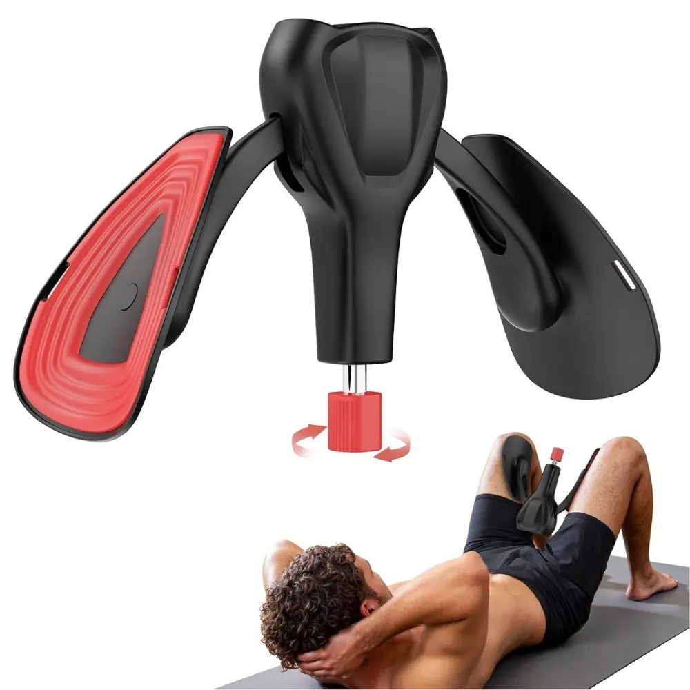 Pelvic Floor Exercise Devices 77 lb Adjustable Kegel Inner Thigh Exerciser and Hip Trainer Workout Equipment for Home Postpartum Recovery Women Men