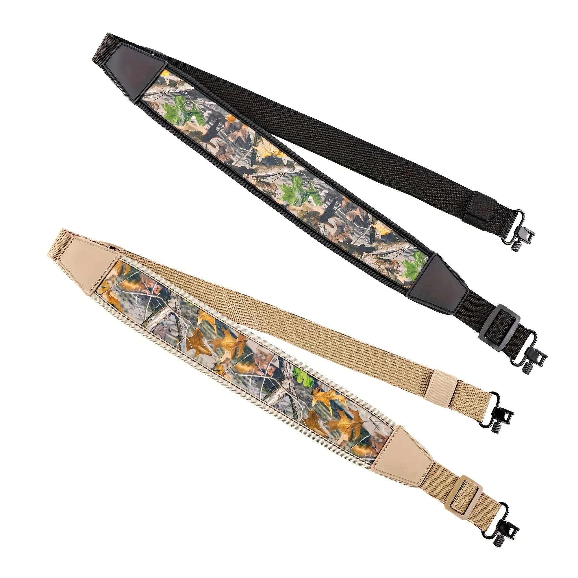 Outdoor Hunting Rifle Sling, Polyester Material, Adjustable Strap, Functional Design with Buckle for Outdoorsport Activities