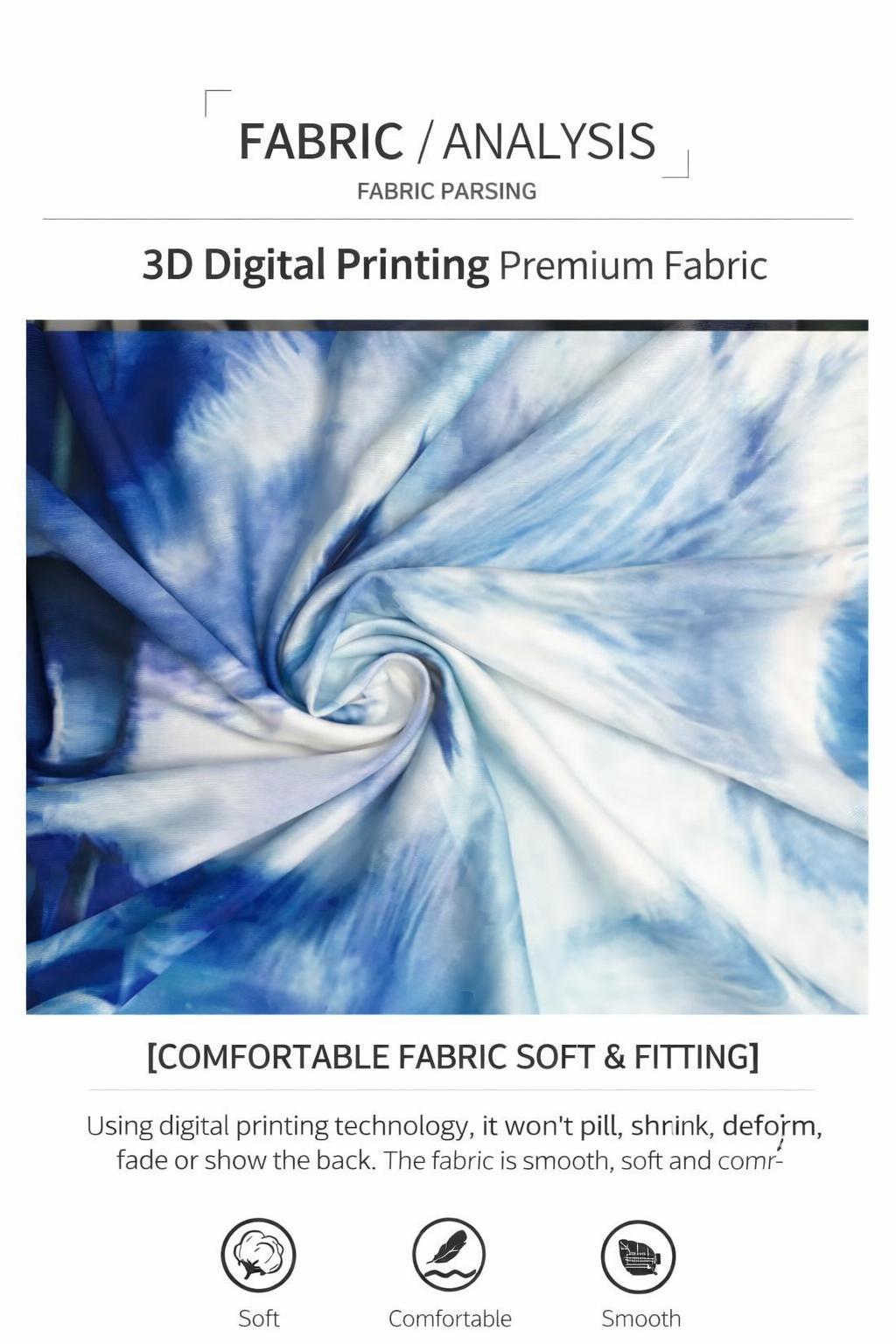 Black and white feather pattern summer all-over print short-sleeve 3D printed T-shirt, unisex outdoor comfortable top, party clothing, couple pattern, gift for friends