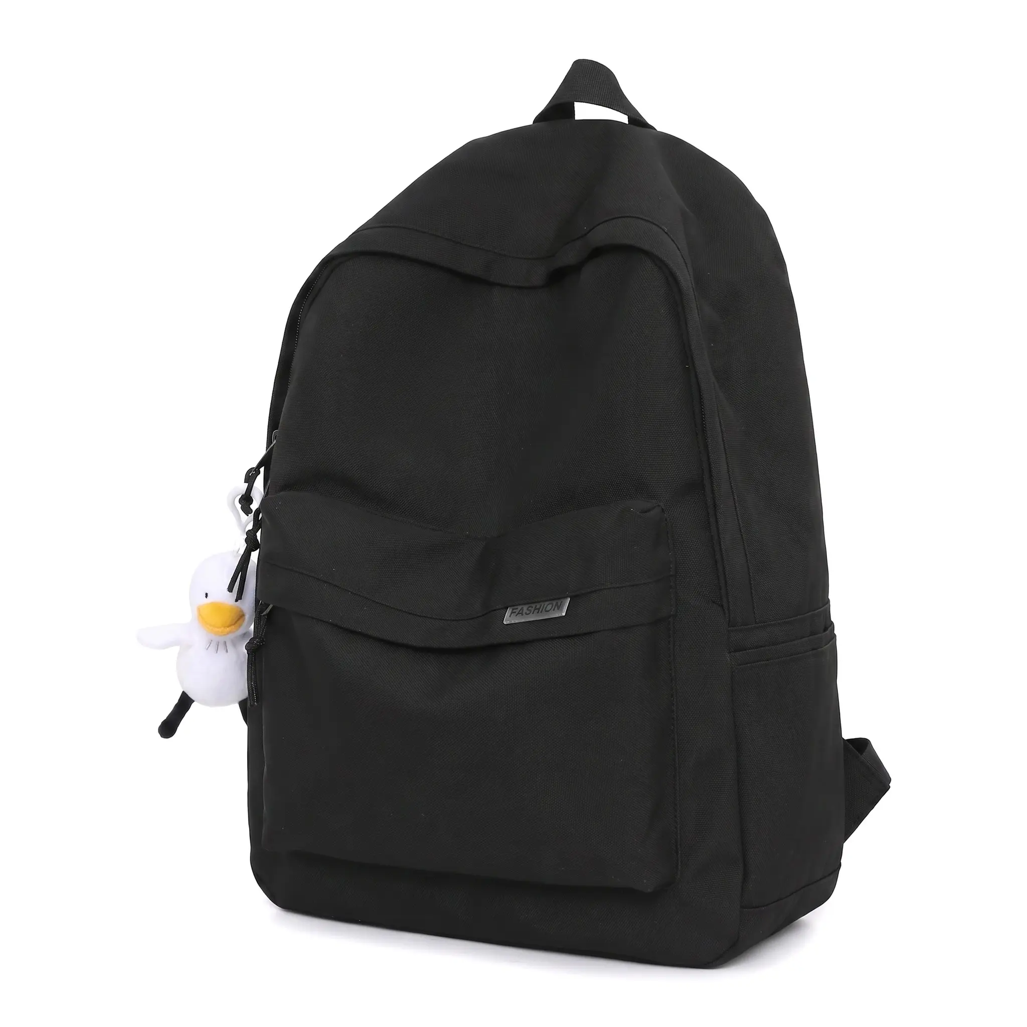 Daily Carry Backpack For School Travel 15 Inch Laptop Waterproof Oxford Cloth Unisex Lightweight Ergonomic Design Spacious 20 35L Black
