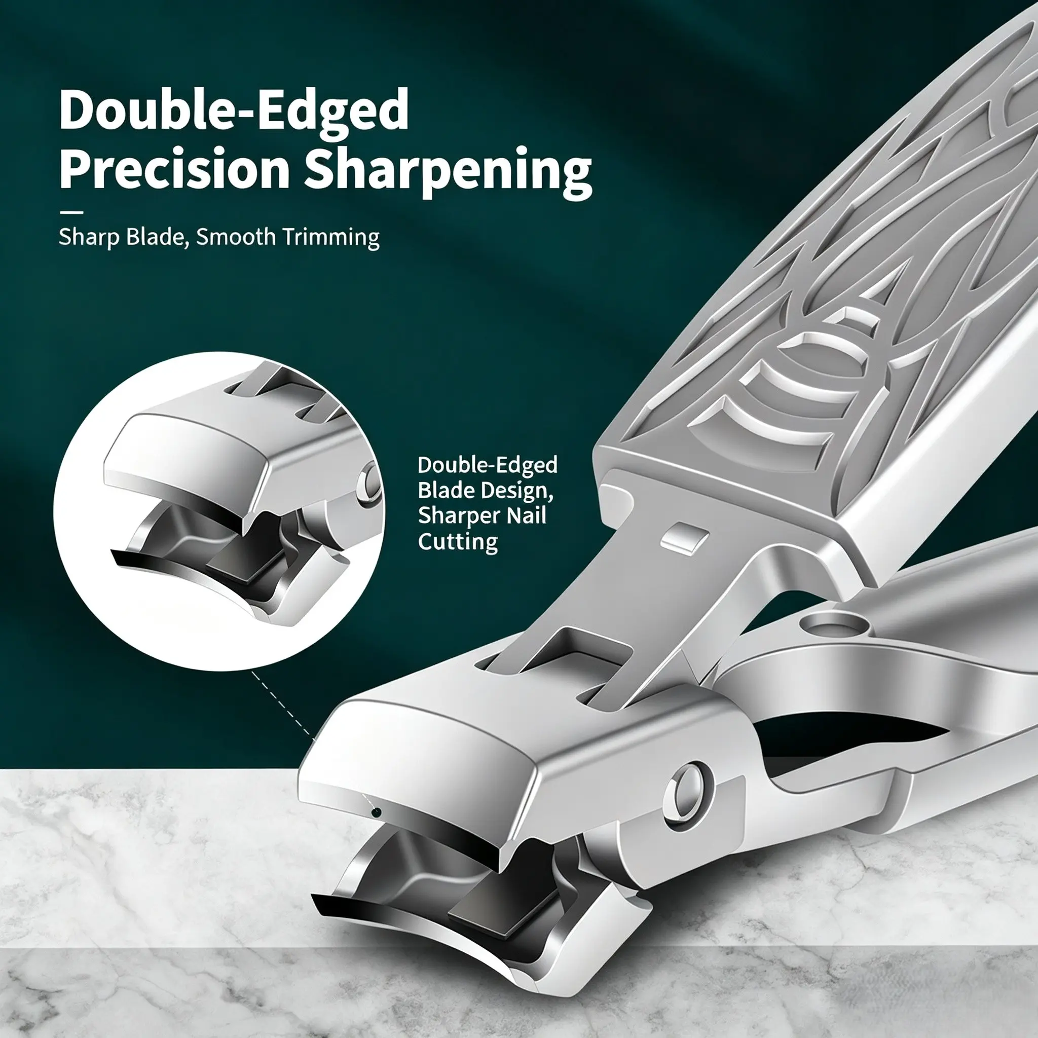 Cicada-Shaped Anti-Flight Nail Clipper, Durable Design for Precise Trimming, Ideal for Daily Use, Compact & Lightweight
