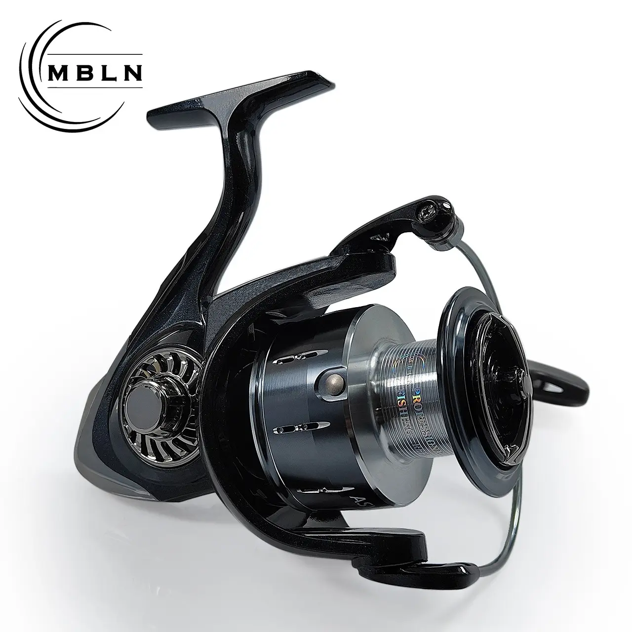 Mbln Aluminum Spool Reel, 2000-7000 Model, Saltwater Fishing Reel, Long Cast Lure Reel, Durable Design, Ideal for Anglers
