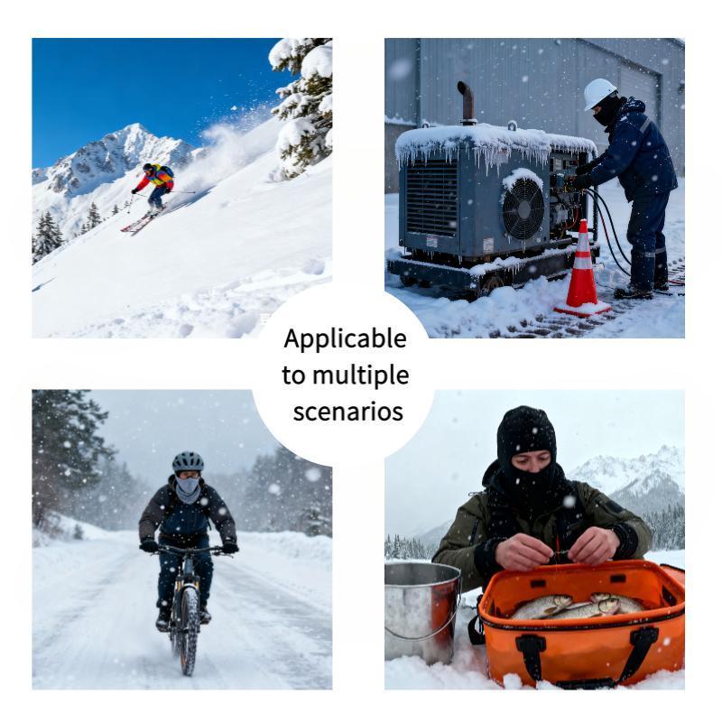 Outdoor Winter Warm Hat Neckband Integrated Cycling Mask Sports Ski Head Cover Neck Windproof Cold One-Piece Pullover Hat Outdoor Winter Warm Hat Neckband Integrated Cycling Mask Sports Ski Head Cover Neck Windproof Cold One-Piece Pullover Hat