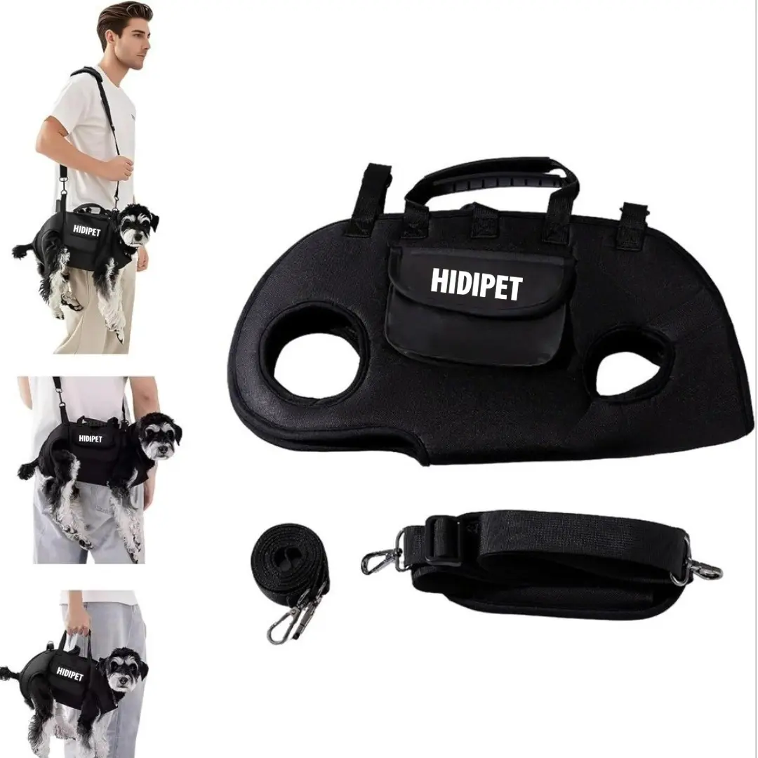 Dog Lift Harness for Puppy,Dog Carry Sling with Adjustable Strap,Pet Support & Rehabilitation Sling Lift for Loss of Stability Dogs Walk, Dog Lift Harness, Dog Carry Sling for Small and Medium Cats Dogs, Portable Pet Carrier Bag, Small Dogs Sling Carrier
