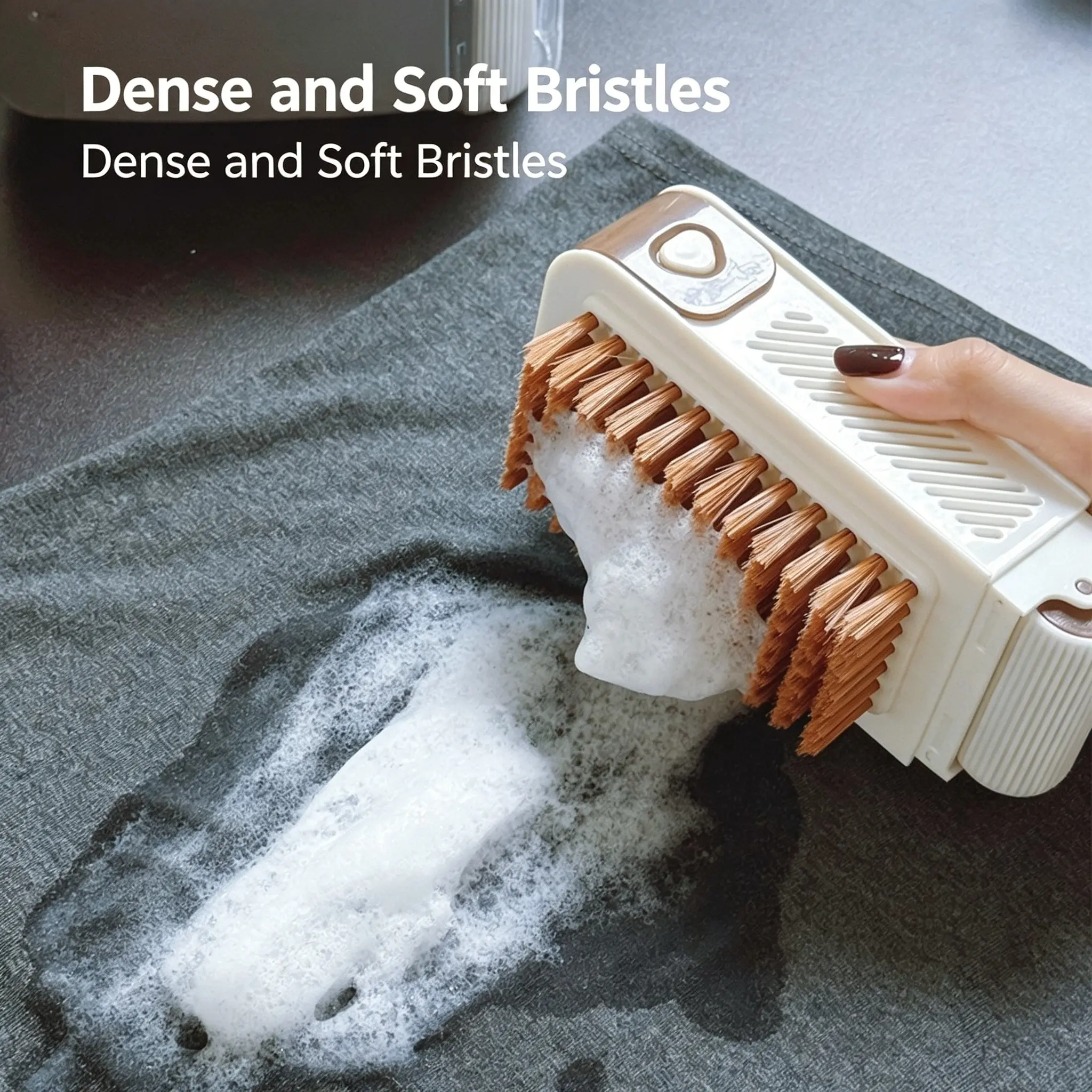 Multi-Functional Soap Box with Brush, Foam Soap Dispenser, Laundry Tool, No Hand Scrubbing Needed, Includes Brush, Essential Cleaning Aid, Cleaning Supplies