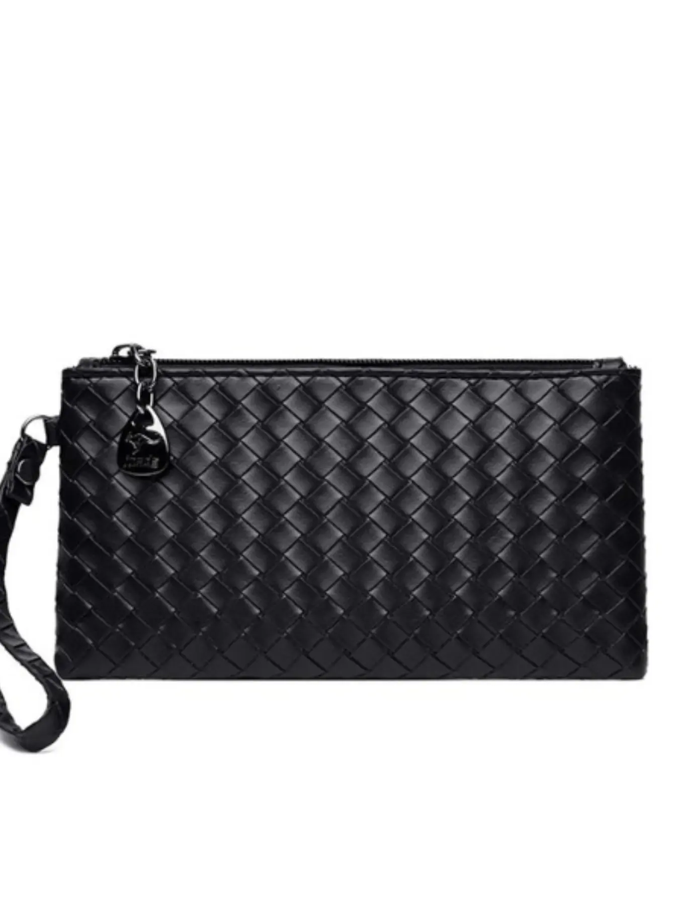 Woven Pattern Handheld Wallet, Fashionable Durable Design, Suitable for Daily Use, Unisex Multifunctional Accessory