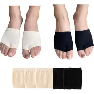 Women Open Toe Half Socks Cotton Peep Toe Mule Sandal Sock for Clogs Flip Flop Slide Slipper Liner Sock 5-9Gift.