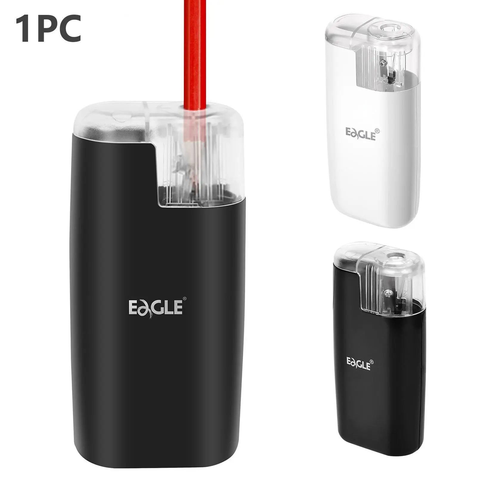 Handheld Electric Pencil Sharpener, Automatic Pencil Sharpener for 6-8mm Pencils, Battery Powered, Fast Sharpening, Auto Stop Feature, Art Supplies