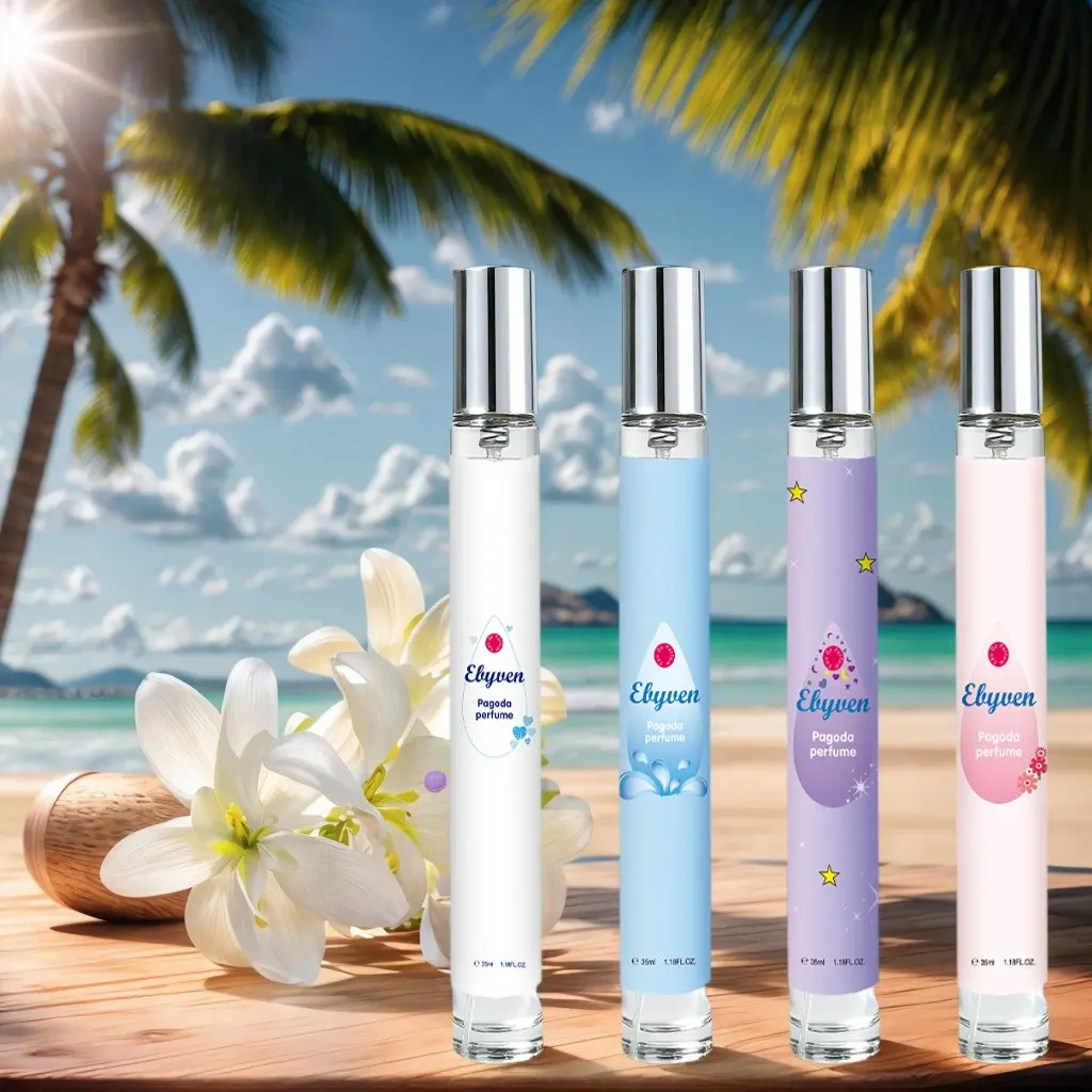 35ML Floral Fruit Scented Perfume, Fresh and Elegant, 4 Colors Available, Unisex Fragrance, Perfect for Men and Women
