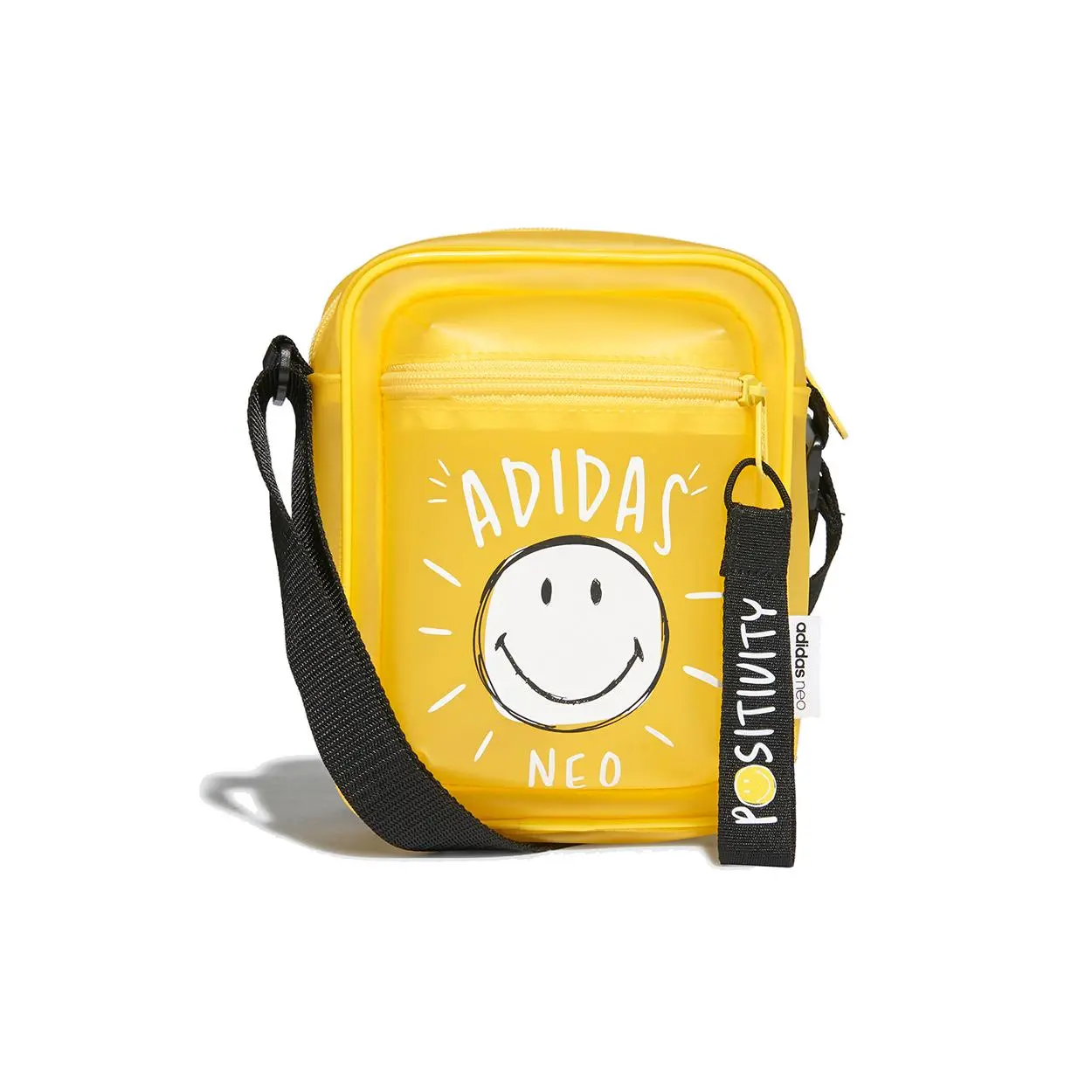 Adidas Neo Smiley Sport TPU Crossbody Bag for Men and Women – Yellow