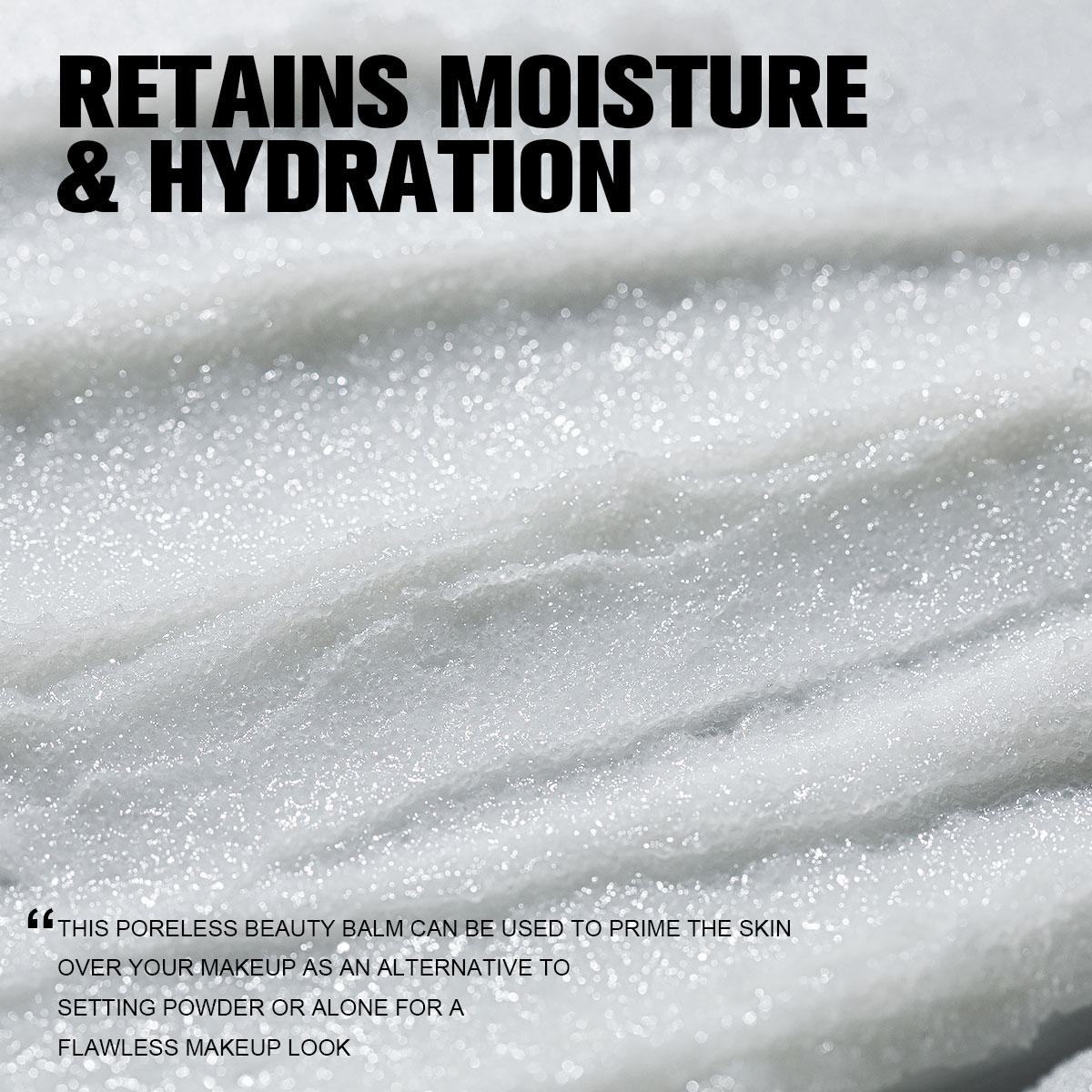 PHOFAY Waterproof Oil Control Setting Cream 10G Velvety Texture Makeup Finish for Flawless Finish