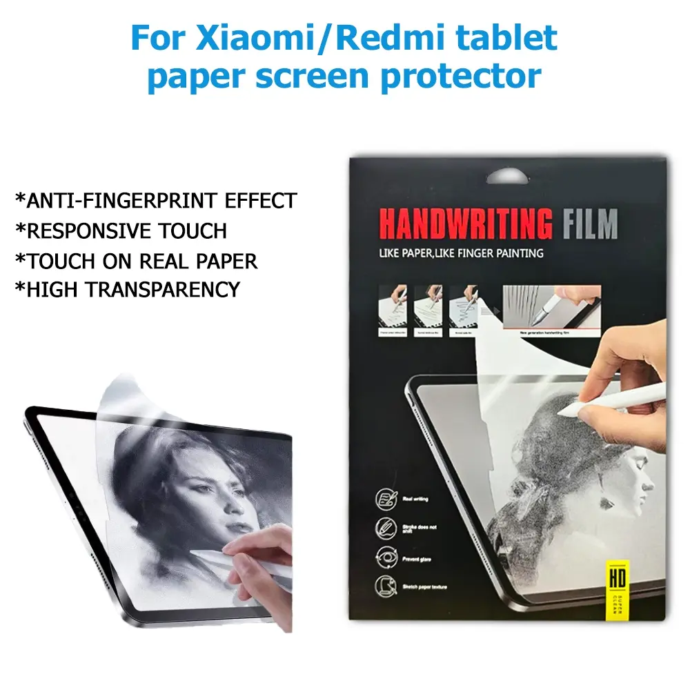 1 pack Paper Screen Protector for iPad Gen10 10.9inch/iPad (2025), Write like on Paper, Matte Tempered Glass with Dust-free Installation Tray, Anti-glare, Apple Pencil Support