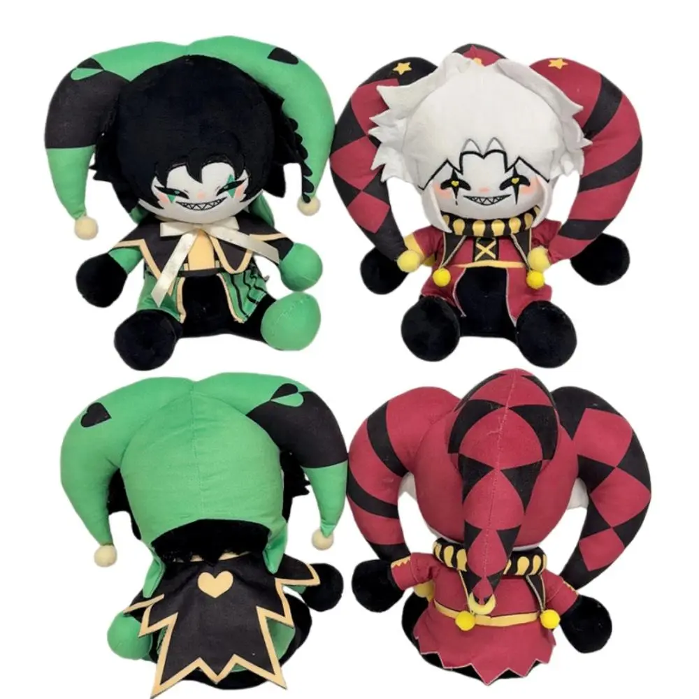 2026 new hot item Pierrot Harlequin The Freak Circus Soft Fabric Stuffed Toy Peluche Doll - Green-Black Collectible, Unisex Anime Gaming Video Games Fan Gift, Stuffed Animal Gifts, Classic Novelty Toy