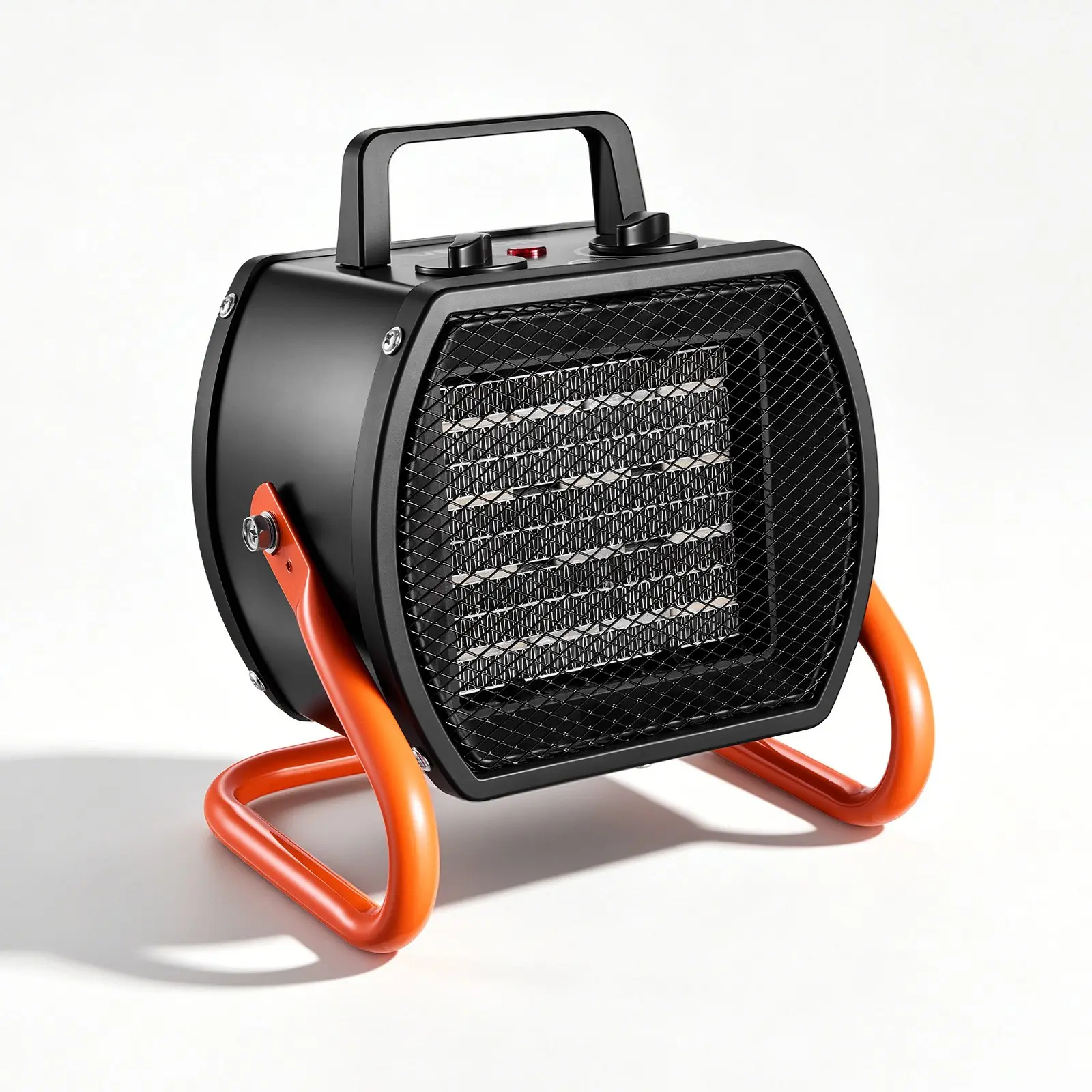 VEVOR 1500W Electric PTC Greenhouse Heater with Fan & Carrying Handle, Low-High Heat Modes, 40° Adjustable Angle, Overheat Protection, Portable for Grow Tent, Small Greenhouse, Home Office Tools