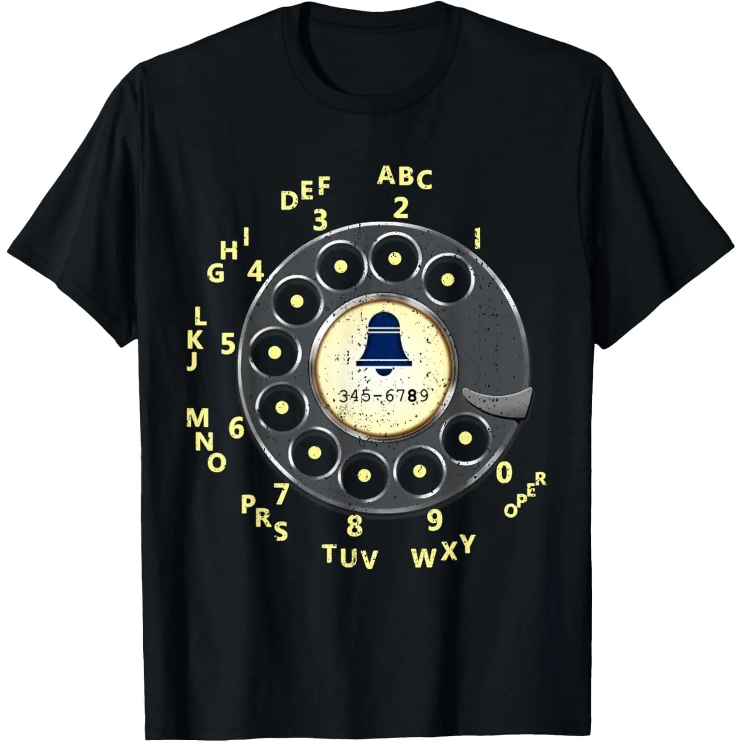 Vintage Retro Rotary Dial Telephone T-Shirt
