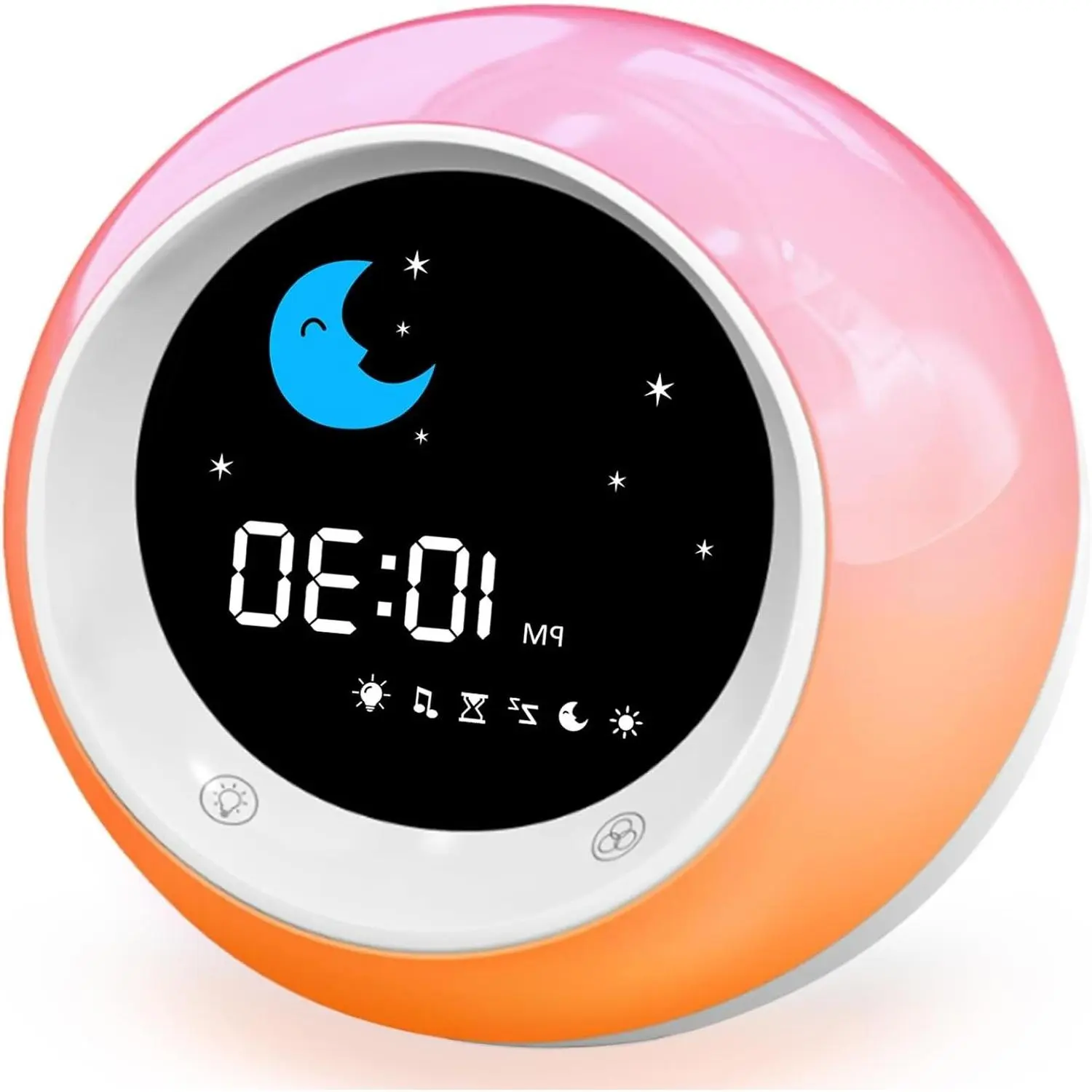 Toddler Sleep Training Alarm Clock with Night Light for KidsGift