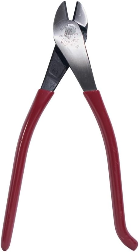 9-Inch Diagonal Cutting Pliers with High Leverage Design, Ideal for Rebar Cutting and Bending