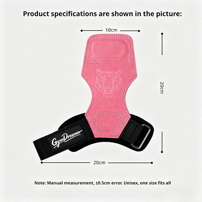 Fitness pull-up and deadlift support strap, weightlifting powerlifting wristband, gym strength training wrist support, unisex